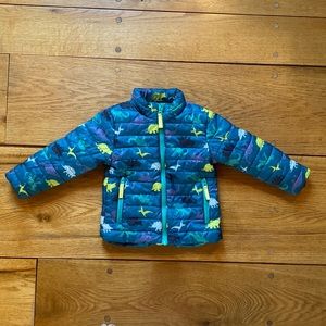 Cat & Jack Toddler Puffer Dino coat